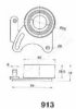 OPEL 636742 Tensioner, timing belt